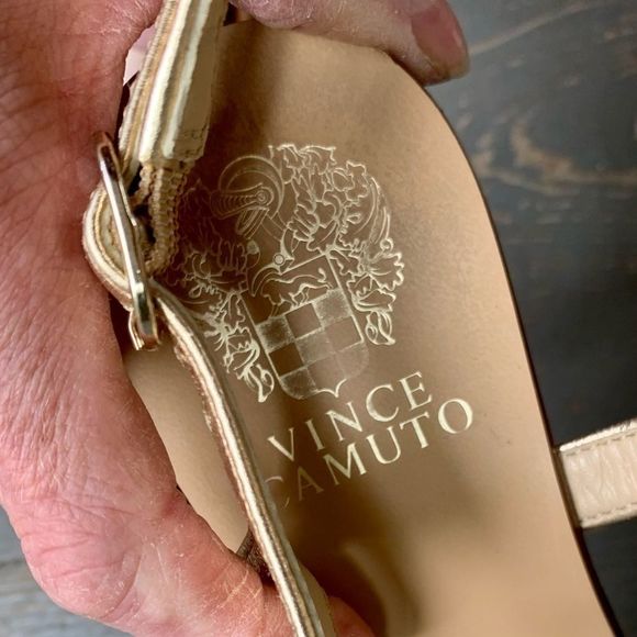 EUC Vince Camuto Bling Crystal Boho Sandals GORG! - Picture 4 of 12